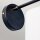 Applique Noir Blanc Nickel poli E27 Tissu Métal