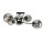 Deckenlampe Schwarz Graphit E14 Glas Metall