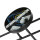 Deckenlampe Schwarz Graphit E14 Glas Metall