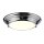 Deckenleuchte LED ANISA in Chrom &Oslash;25cm Bad Lampe