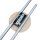 Applique LED indirecte 3000 K Noir Nature Métal Bois Moderne