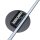 LED Wandlampe 3000 K Schwarz Metall flach lang 93 cm