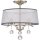 Deckenleuchte TAZIA in Silber Kristall &Oslash;41cm Lampe
