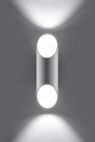 Applique murale Up & Down Spot Blanc H:30cm...