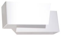 Applique murale Blanc Métal L:20cm Moderne G9 ATILIA