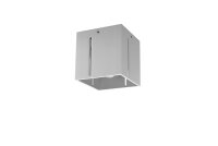 Deckenleuchte Grau quadratisch W&uuml;rfel B:10cm G9