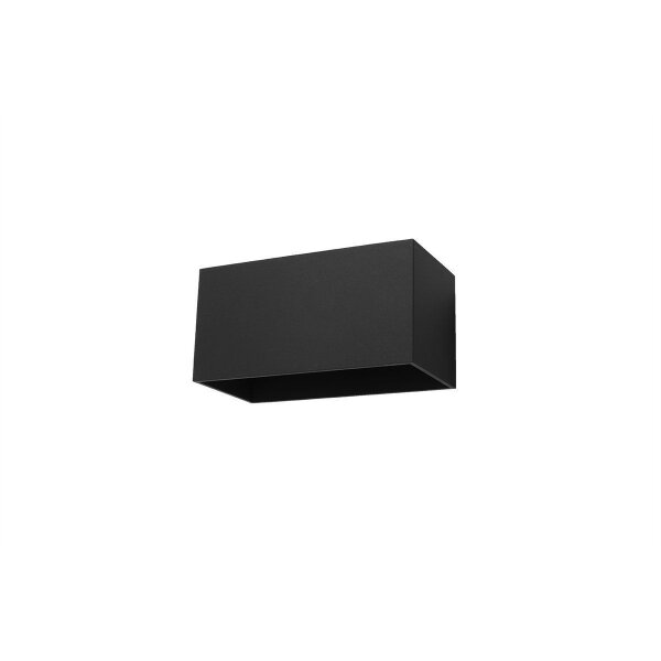 Up Down Wandlampe GEO Schwarz B:20cm 2x G9 Flur