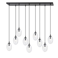 Hängelampe groß 100 cm 9x E14 Glas...