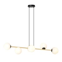 Lampe à suspendre métal verre abat-jour...