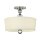 Deckenleuchte ROMINA in Nickel 3-flmg &Oslash;38cm Lampe