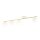 Plafonnier élégant blanc or 100 cm de long BEPPE