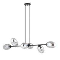 Lampe à suspendre verre fumé...
