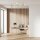 Deckenlampe Kugel Schirme Rauchglas Metall LUISELLA