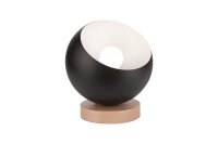 Lampe de table Moderne Noir E27 Ø 17 cm...