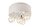 Deckenlampe Stoff Metall 4x E27 &Oslash; 35 cm Beige Chrom