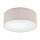 Deckenlampe rund Stoff blendarm E27 Ø 35 cm flach WALTER