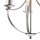 Kronleuchter Metall Rustikal Ø 42 cm 3-armig E27 in Silber
