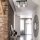 Deckenlampe Schwarz Chrom 2-flammig E27 Metall Modern