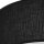 Plafonnier noir Ø 35 cm rond plat tissu anti-éblouissement E27