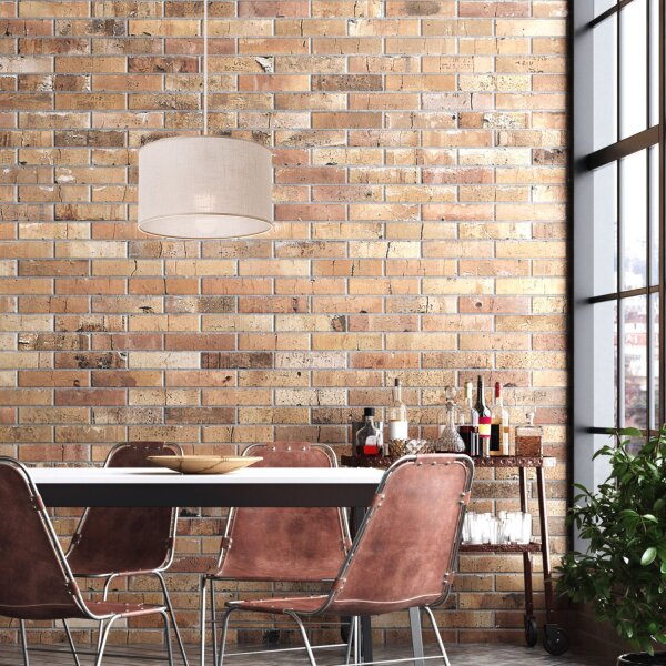 Suspension Abat-jour en tissu Ø 35 cm Beige réglable E27