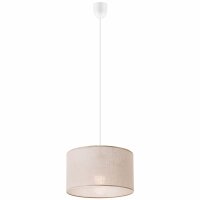 H&auml;ngeleuchte Stoffschirm &Oslash; 35 cm Beige...