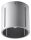 Spot Lampe Metall klein Ø 10 cm Grau Modern flach G9