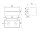 Wandlampe Schwarz Up Down B:20cm Aluminium eckig