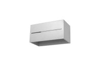 Up Down Applique Gris Aluminium carr&eacute; Moderne