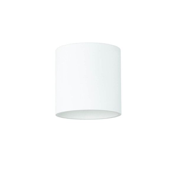 Moderne runde Wandleuchte RODA Weiß
