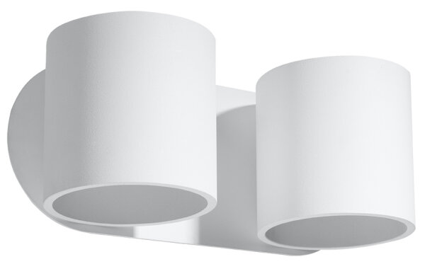 Applique Up Down Blanc Aluminium Moderne Stylé