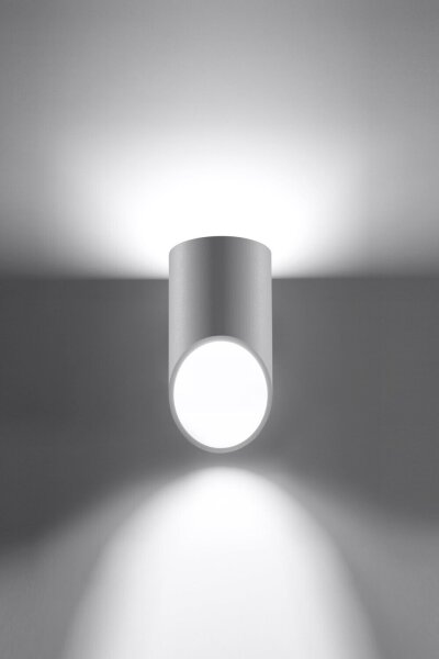 Applique murale Up & Down Spot Aluminium Ø10cm H:20cm