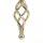 Lustre élégant en laiton avec cristal CANDELA