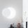 Wandlampe Weiß Metall Holz rund Skandinavisch G9