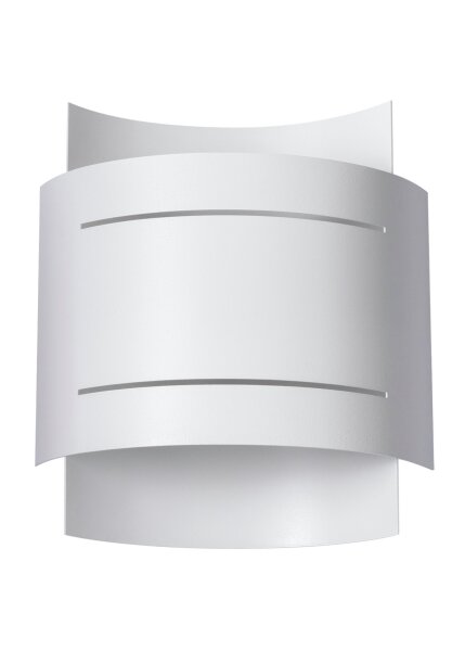 Applique murale Up Down Blanc 23 cm Métal Motif lumineux