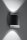 applique indirecte noir up down métal escalier couloir