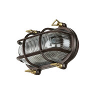 Applique extérieure Maritim IP64 laiton verre...