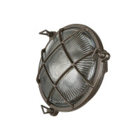 Lampe laiton extérieur Maritim Ø 21 cm noir...