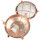 Lampe de bateau mur laiton verre E27 IP64 en cuivre extérieur