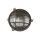Schiffslampe Wand Ø 21 cm Messing Glas E27 IP64 außen