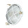 Außenlampe Weiß Messing Glas Ø 21 cm E27 IP64 SERIFOS