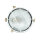Außenlampe Weiß Messing Glas Ø 21 cm E27 IP64 SERIFOS