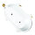 Lampe dextérieur murale IP64 laiton verre cannelé Maritim E27