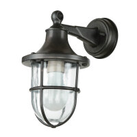 Lampe dextérieur maritime noir antique IP64 E27...