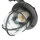 Lampe dextérieur maritime noir antique IP64 E27 verre cannelé laiton