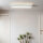 Deckenlampe LED T8 wechselbar Weiß 3000 K 1700 lm Aluminium