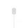 Suspension Abat-jour sphérique Ø 27,5 cm GU10 Blanc Métal Rétro