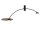 Plafonnier à 2 flammes GX53 noir bois L : 110 cm