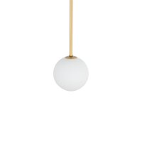 Pendelleuchte verstellbar Kugel G9 Ø 12 cm in Gold...