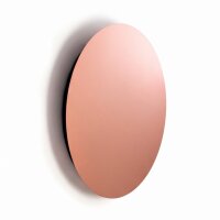Applique LED en cuivre mat 3000 K métal rond...