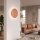 Applique LED en cuivre mat 3000 K métal rond Ø 35 cm